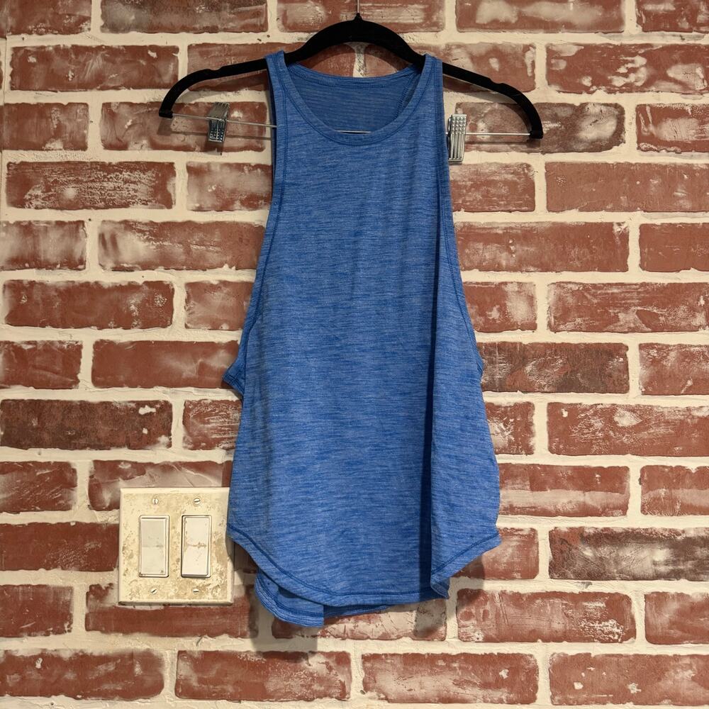 Lululemon Swiftly Tech Racerback Tank Blue Size 4 Athletic Yoga Run